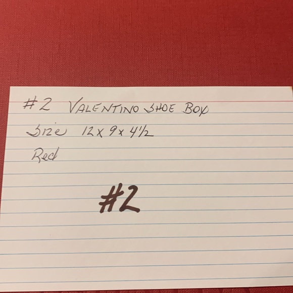 Valentino Garavani empty shoe box - Picture 3 of 3